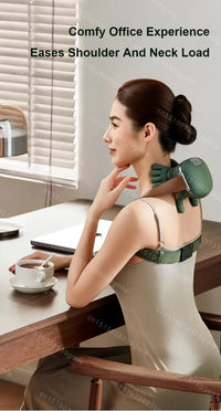 Relaxing massager for the neck and back