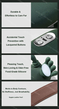 Relaxing massager for the neck and back