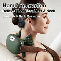 Relaxing massager for the neck and back