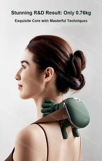 Relaxing massager for the neck and back