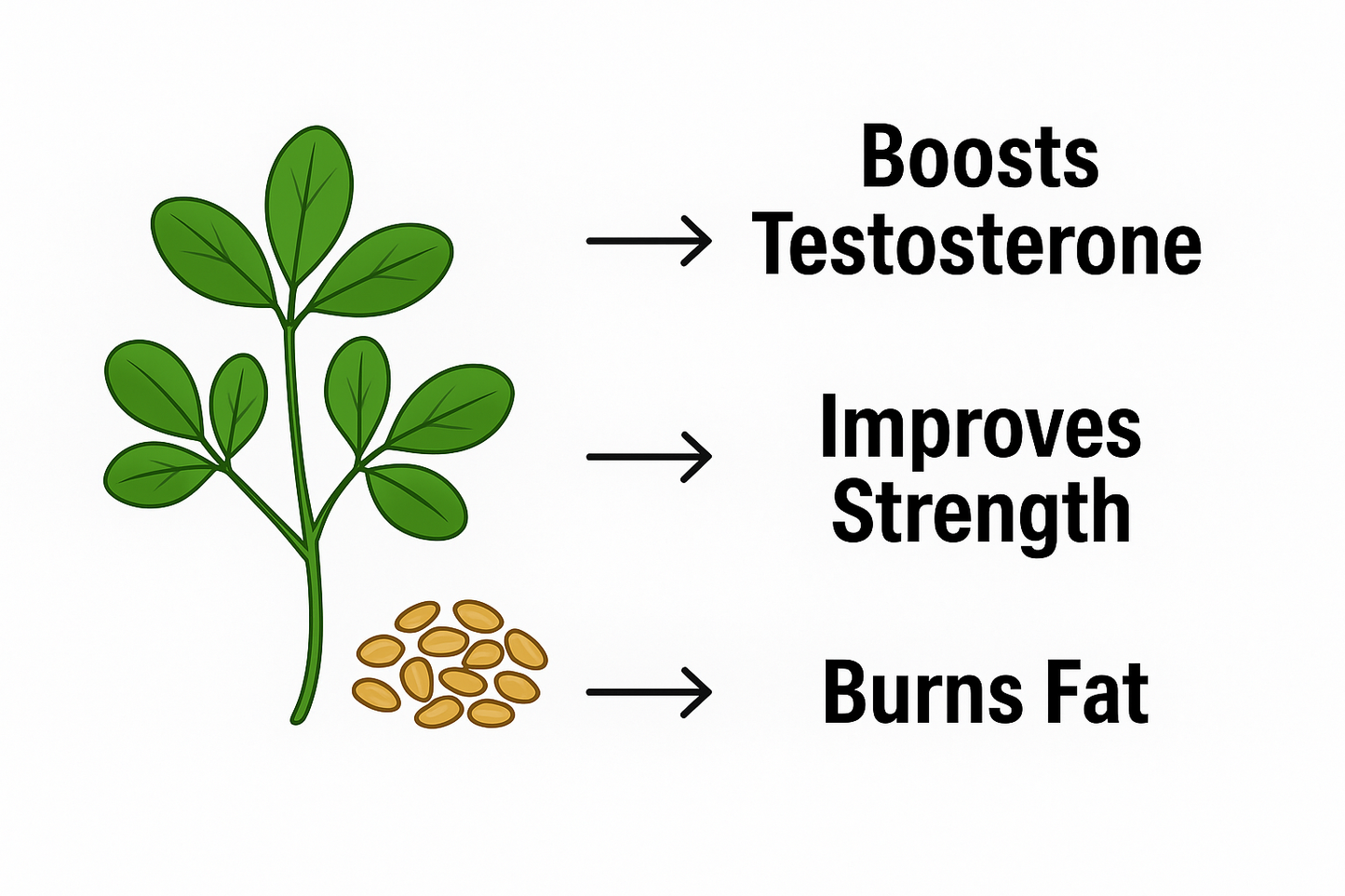 Best Naturals Fenugreek Seed 610 mg 180 Capsules